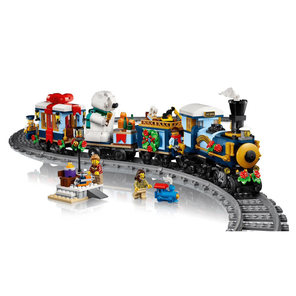 ［想樂］全新 樂高 LEGO 10361 ICONS 聖誕節 聖誕火車 佳節特快車-細節圖6