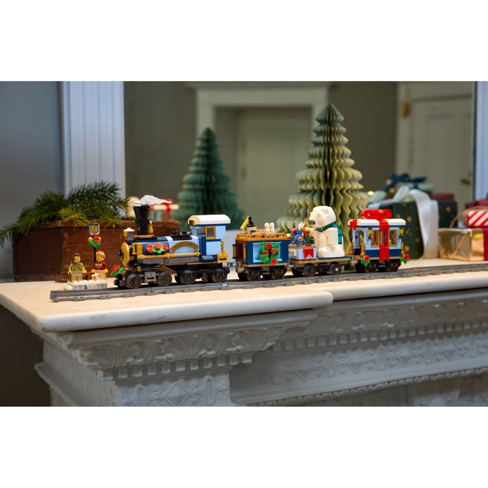［想樂］全新 樂高 LEGO 10361 ICONS 聖誕節 聖誕火車 佳節特快車-細節圖11