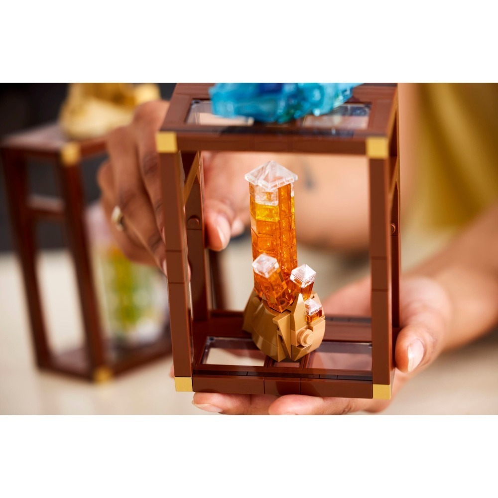 ［想樂］全新 樂高 LEGO 21362 IDEAS #70 礦物集錦 黃鐵礦 紫水晶 藍螢石 西瓜碧璽 紅紋石-細節圖10