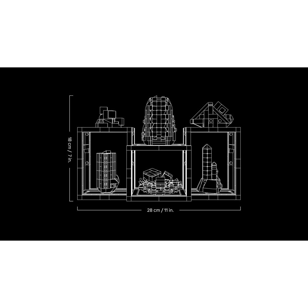 ［想樂］全新 樂高 LEGO 21362 IDEAS #70 礦物集錦 黃鐵礦 紫水晶 藍螢石 西瓜碧璽 紅紋石-細節圖11