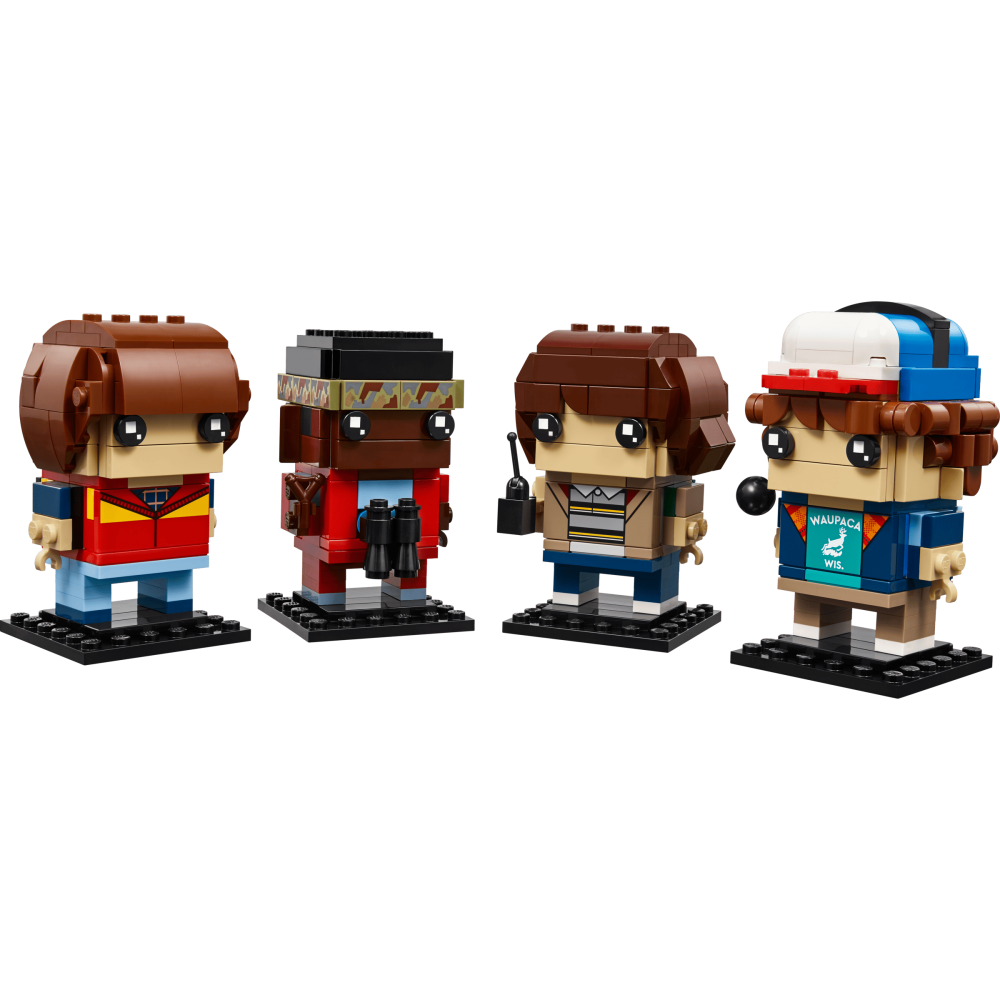 ［想樂］全新 樂高 LEGO 40801 BrickHeadz 《怪奇物語》 麥克、達斯汀、路卡斯和威爾玩偶-細節圖3