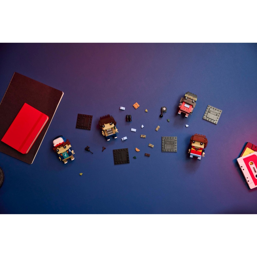 ［想樂］全新 樂高 LEGO 40801 BrickHeadz 《怪奇物語》 麥克、達斯汀、路卡斯和威爾玩偶-細節圖7