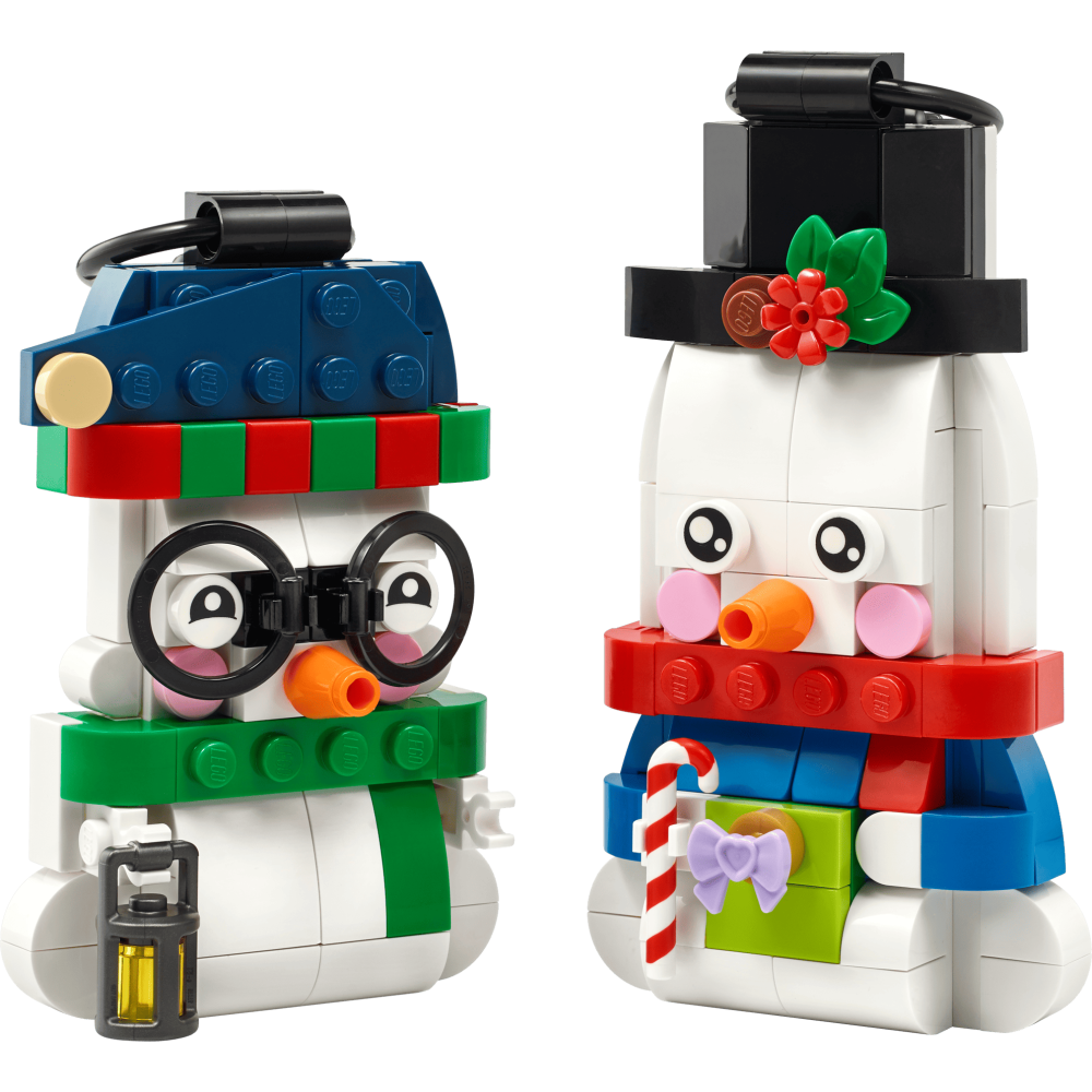 ［想樂］全新 樂高 LEGO 40812 聖誕節 雪人飾品 可吊掛在聖誕樹上-細節圖3