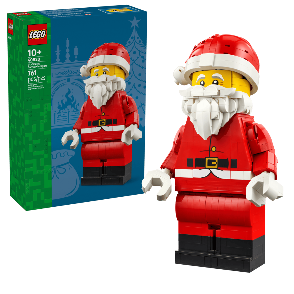 ［想樂］全新 樂高 LEGO 40820 聖誕節 放大版耶誕老人人偶 聖誕老人-細節圖7