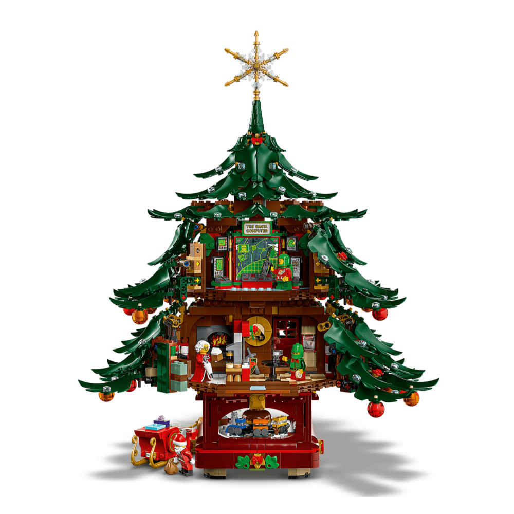 ［想樂］全新 樂高 LEGO 41843 聖誕節 聖誕樹 家庭耶誕樹擺飾-細節圖6