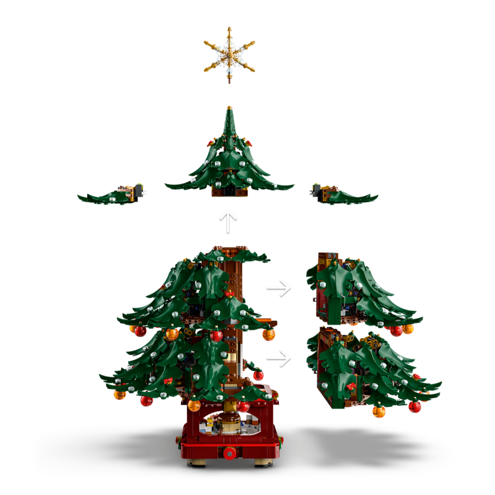 ［想樂］全新 樂高 LEGO 41843 聖誕節 聖誕樹 家庭耶誕樹擺飾-細節圖8