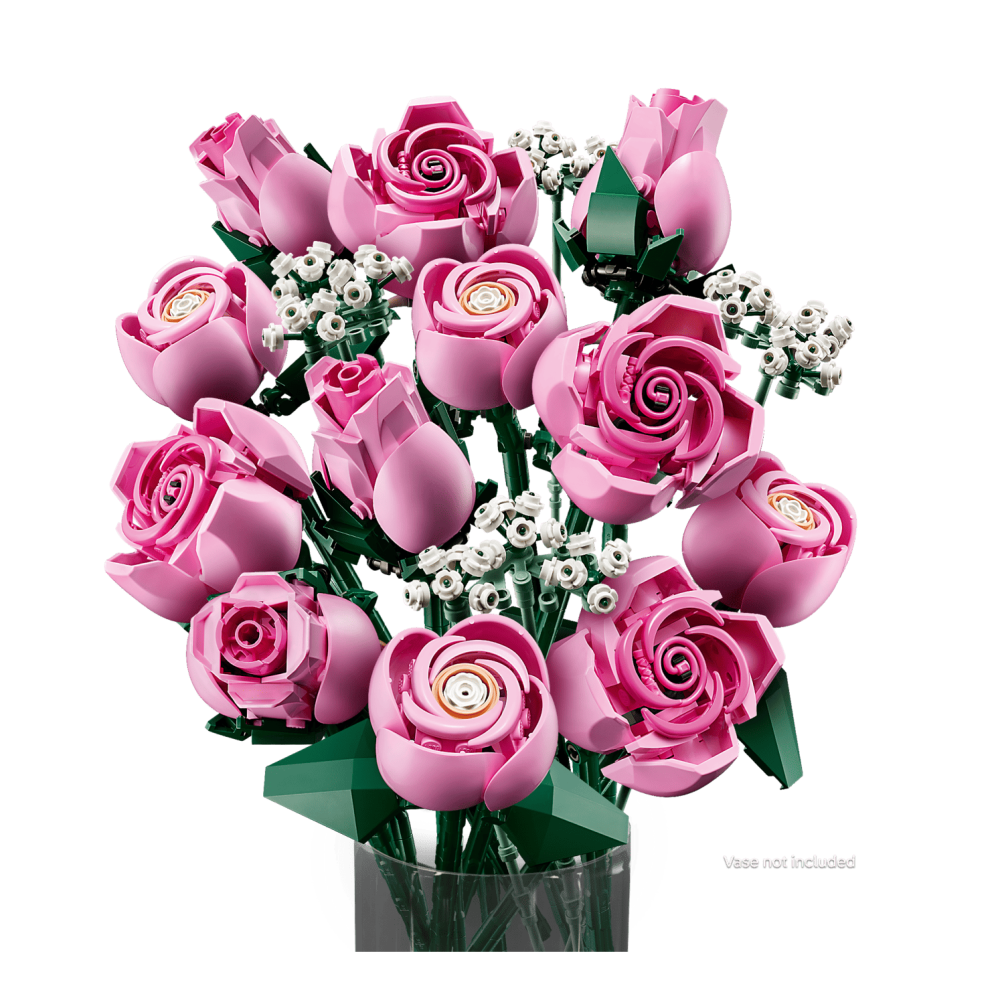 ［想樂］全新 樂高 LEGO 10374 Icons 花藝系列 玫瑰花束-細節圖3