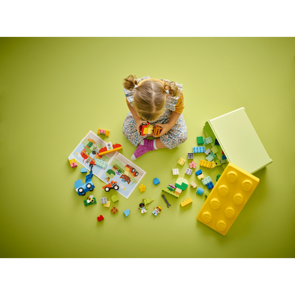 ［想樂］全新 樂高 LEGO 10439 Duplo 得寶 汽車和卡車積木盒-細節圖5