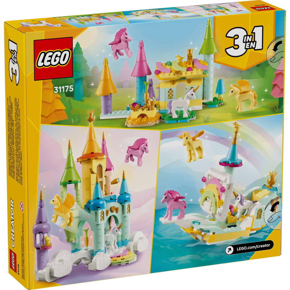 ［想樂］全新 樂高 LEGO 31175 Creator 三合一 獨角獸城堡-細節圖2
