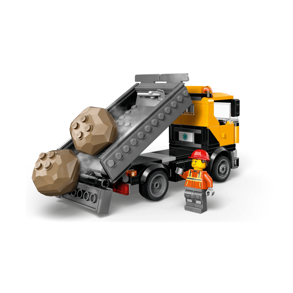 ［想樂］全新 樂高 LEGO 60467 City 城市 配備起重機的重型道路救援拖吊車-細節圖7