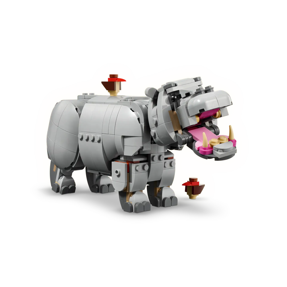 ［想樂］全新 樂高 LEGO 31171 Creator 三合一 野生動物：雄壯犀牛和小鳥-細節圖4