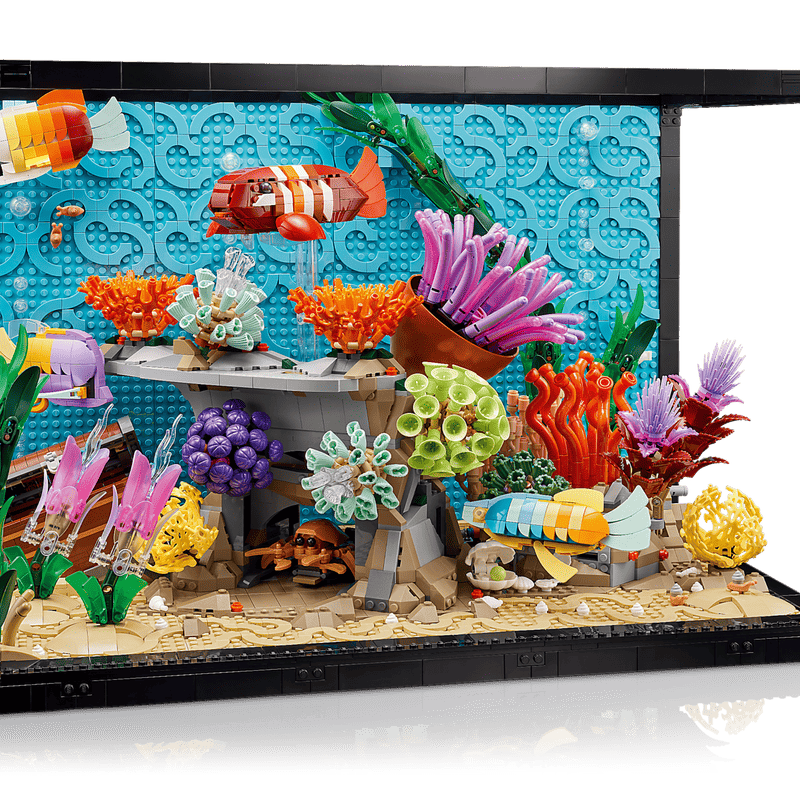 ［想樂］全新 樂高 LEGO 10366 ICONS 熱帶水族箱-細節圖5