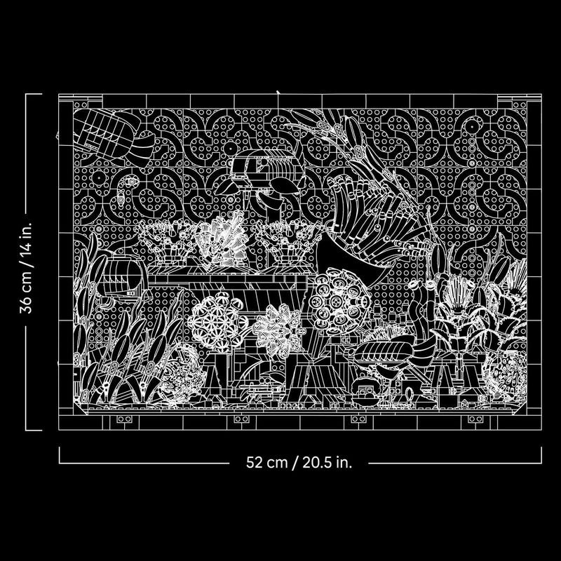 ［想樂］全新 樂高 LEGO 10366 ICONS 熱帶水族箱-細節圖9