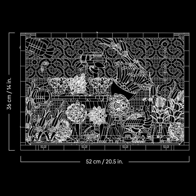 ［想樂］全新 樂高 LEGO 10366 ICONS 熱帶水族箱-細節圖9