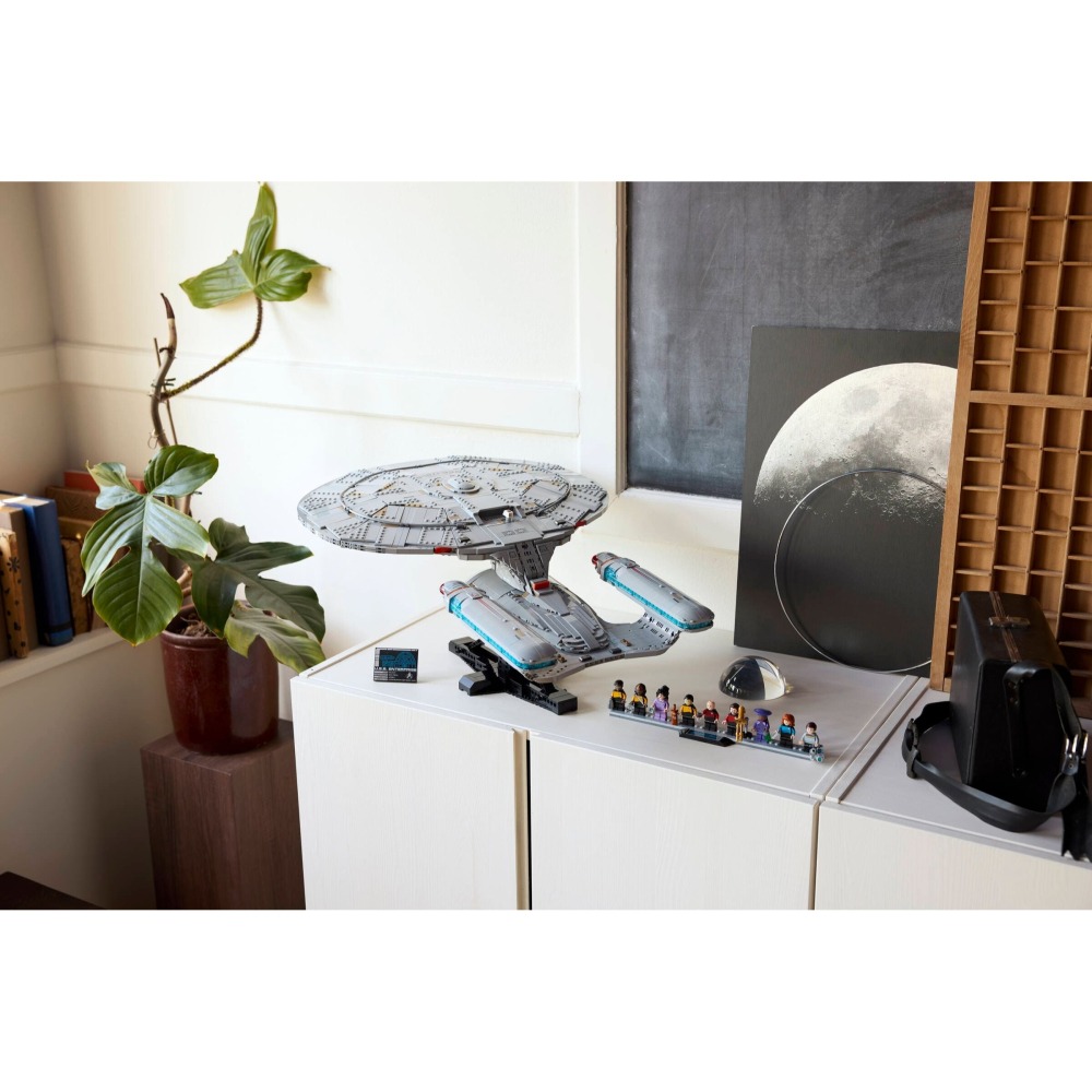 ［想樂］全新 樂高 LEGO 10356 ICONS 《星際爭霸戰》聯邦星艦企業號-細節圖9