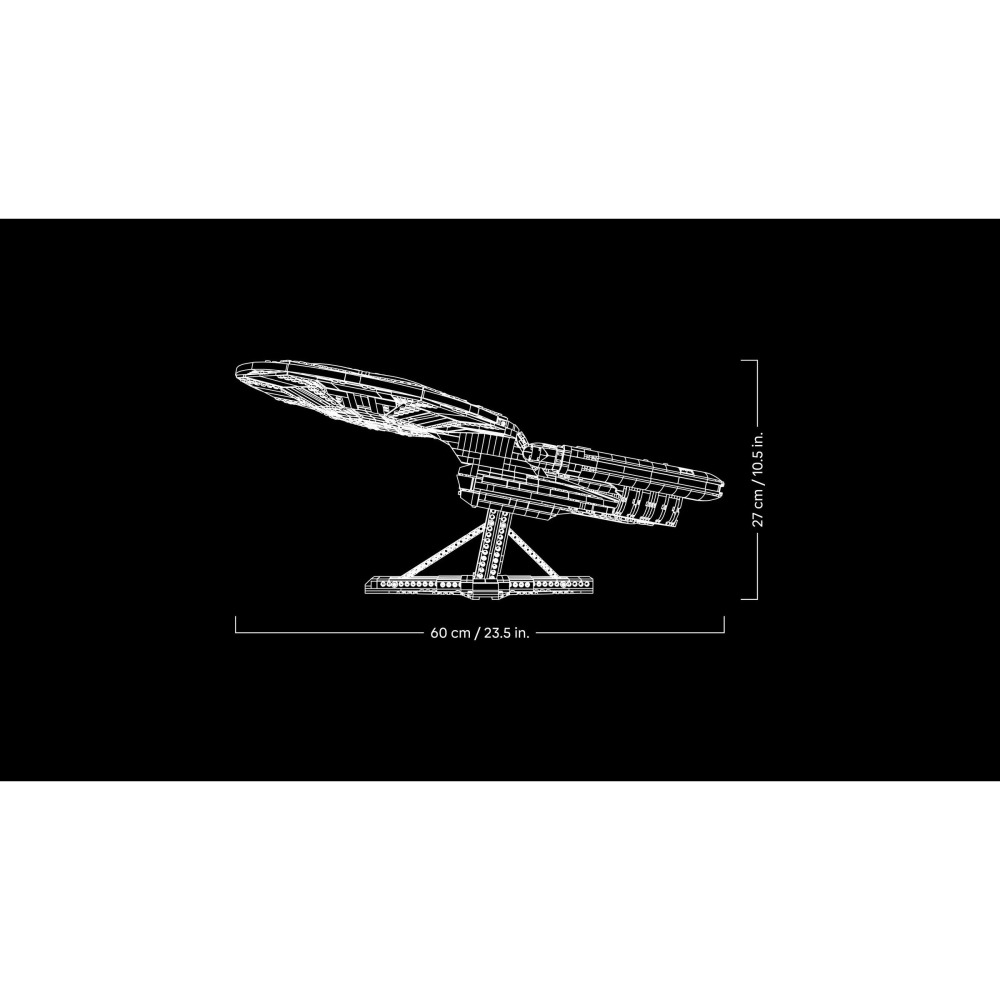 ［想樂］全新 樂高 LEGO 10356 ICONS 《星際爭霸戰》聯邦星艦企業號-細節圖11