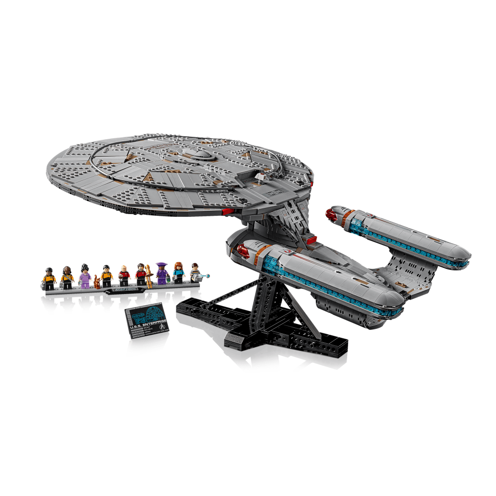 ［想樂］全新 樂高 LEGO 10356 ICONS 《星際爭霸戰》聯邦星艦企業號-細節圖3