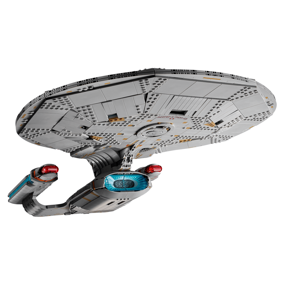 ［想樂］全新 樂高 LEGO 10356 ICONS 《星際爭霸戰》聯邦星艦企業號-細節圖4