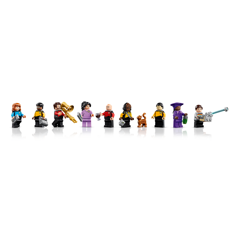 ［想樂］全新 樂高 LEGO 10356 ICONS 《星際爭霸戰》聯邦星艦企業號-細節圖6