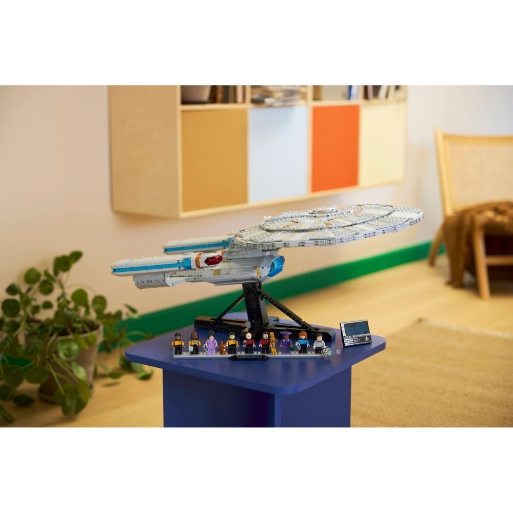 ［想樂］全新 樂高 LEGO 10356 ICONS 《星際爭霸戰》聯邦星艦企業號-細節圖10