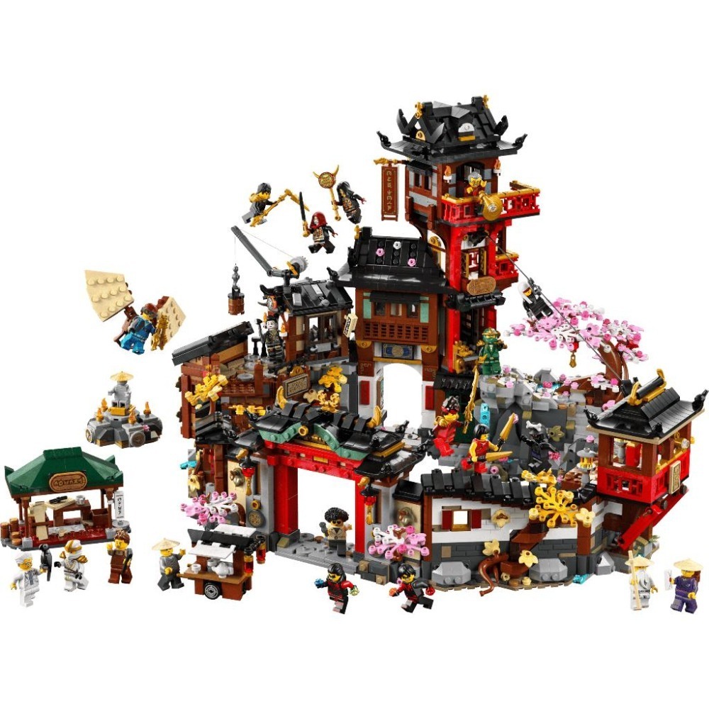 ［想樂］全新 樂高 LEGO 71861 Ninjago 忍者 舊城區 15 週年紀念版-細節圖3