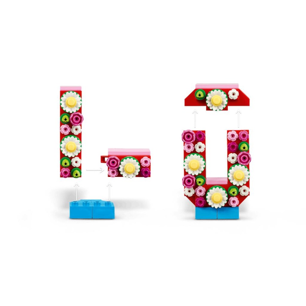 ［想樂］全新 樂高 LEGO 40867 傳情字母組 Love Letters-細節圖6