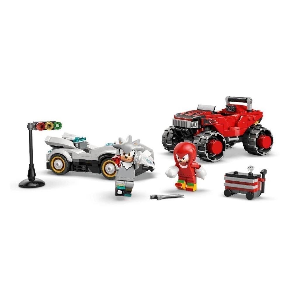 ［想樂］全新 樂高 LEGO 77118 Sonic 希爾弗的車 vs. 納克的怪獸卡車-細節圖6