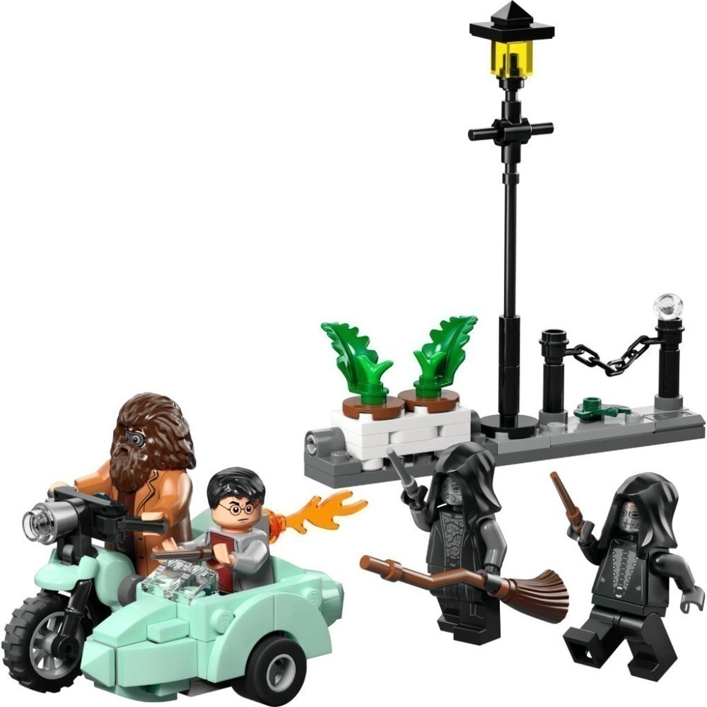 ［想樂］全新 樂高 LEGO 76459 Harry Potter 哈利波特 海格與哈利的水蠟樹街大脫逃-細節圖3