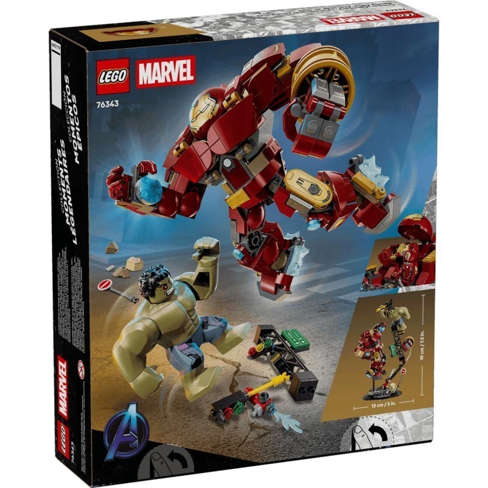 ［想樂］全新 樂高 LEGO 76343 Marvel 漫威 史詩級對決：浩克毀滅者 vs. 浩克-細節圖2