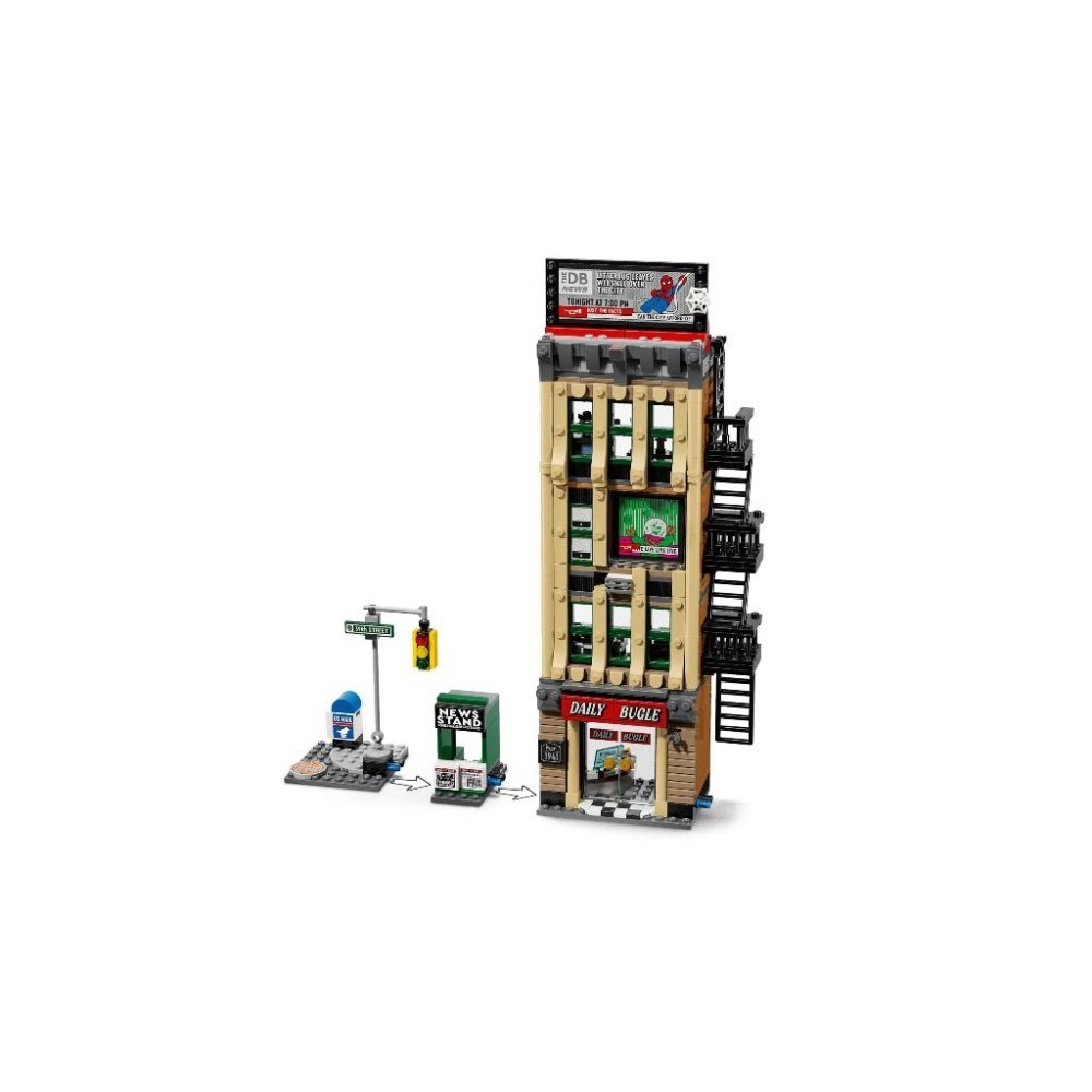 ［想樂］全新 樂高 LEGO 76342 Marvel 漫威 蜘蛛人大戰神秘法師：號角日報-細節圖5