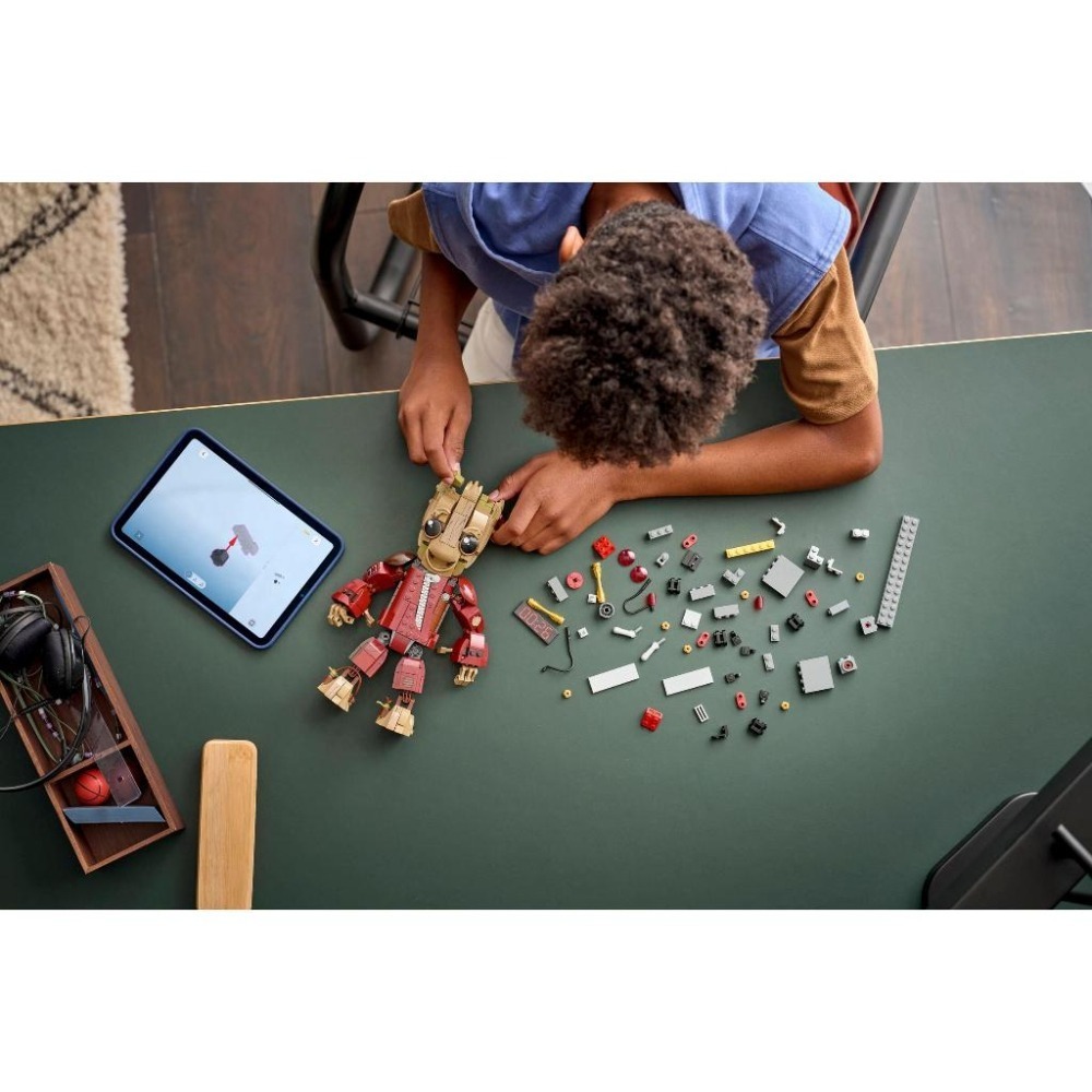 ［想樂］全新 樂高 LEGO 76341 Marvel 漫威 破壞者連身褲版格魯特-細節圖5