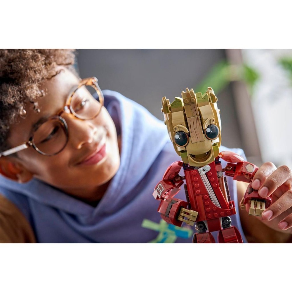 ［想樂］全新 樂高 LEGO 76341 Marvel 漫威 破壞者連身褲版格魯特-細節圖7