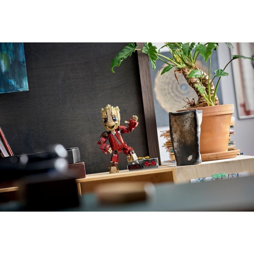 ［想樂］全新 樂高 LEGO 76341 Marvel 漫威 破壞者連身褲版格魯特-細節圖8