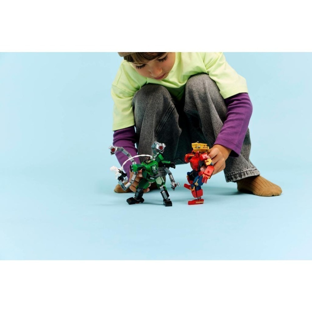 ［想樂］全新 樂高 LEGO 76338 Marvel 漫威 機甲大戰：蜘蛛人 vs. 八爪博士-細節圖7