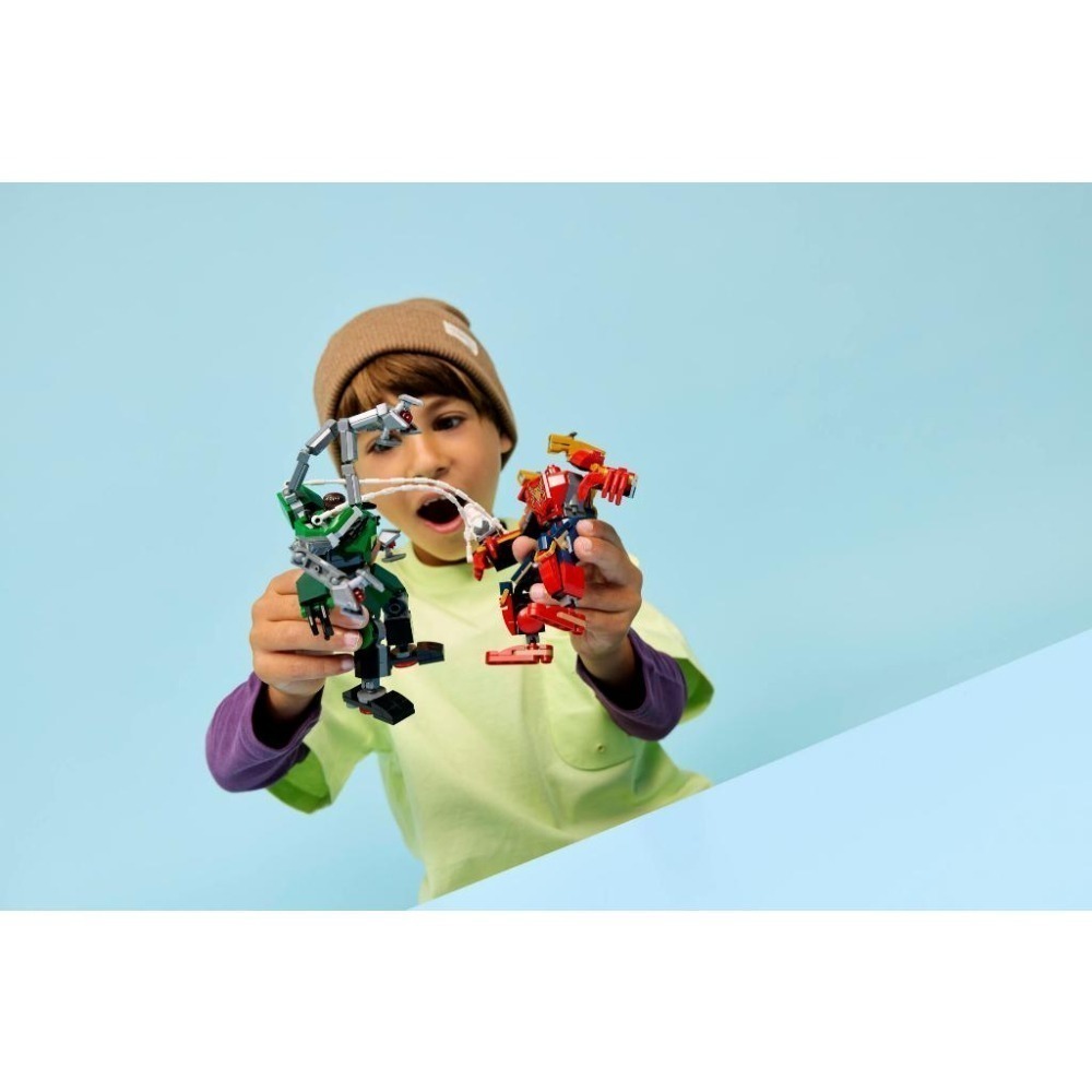 ［想樂］全新 樂高 LEGO 76338 Marvel 漫威 機甲大戰：蜘蛛人 vs. 八爪博士-細節圖8