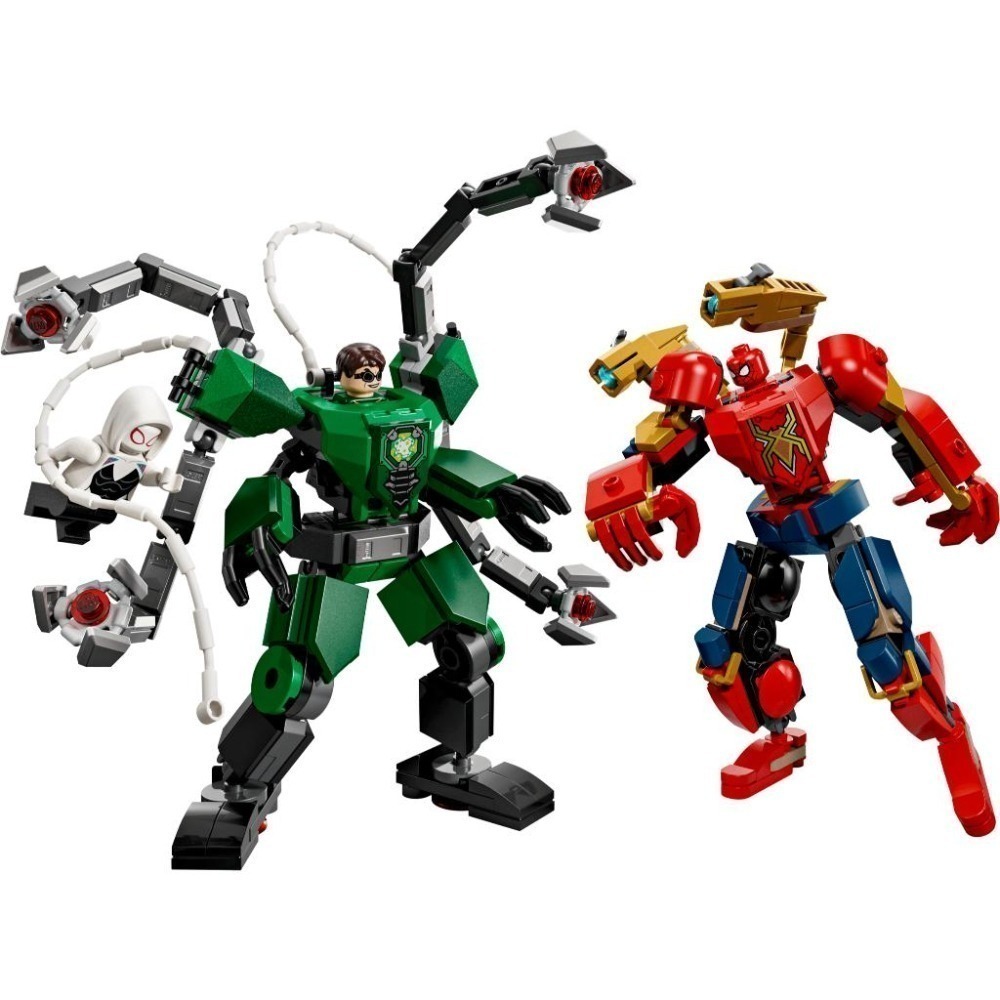 ［想樂］全新 樂高 LEGO 76338 Marvel 漫威 機甲大戰：蜘蛛人 vs. 八爪博士-細節圖3