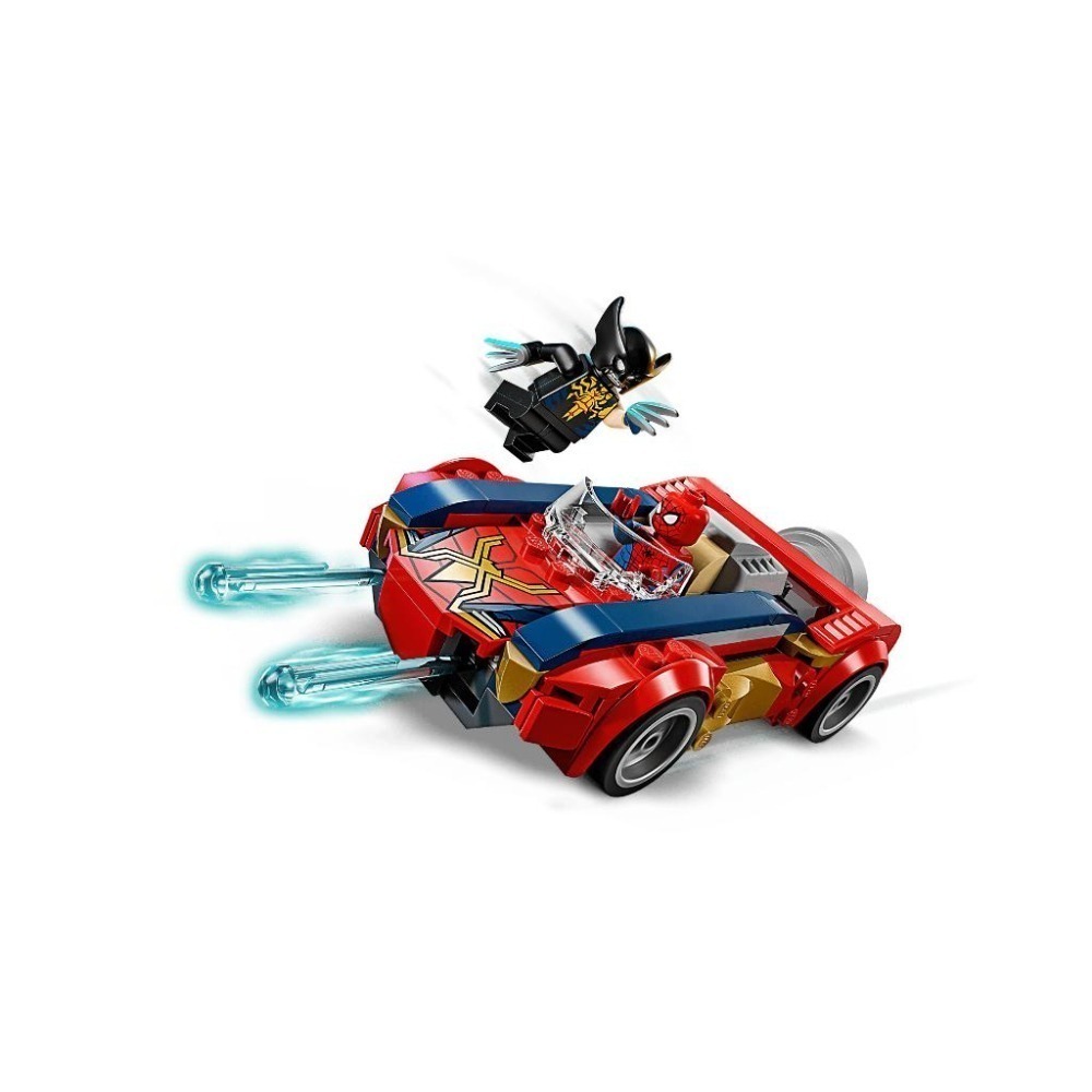 ［想樂］全新 樂高 LEGO 76336 Marvel 漫威 蜘蛛人汽車大戰猛毒化金鋼狼-細節圖5