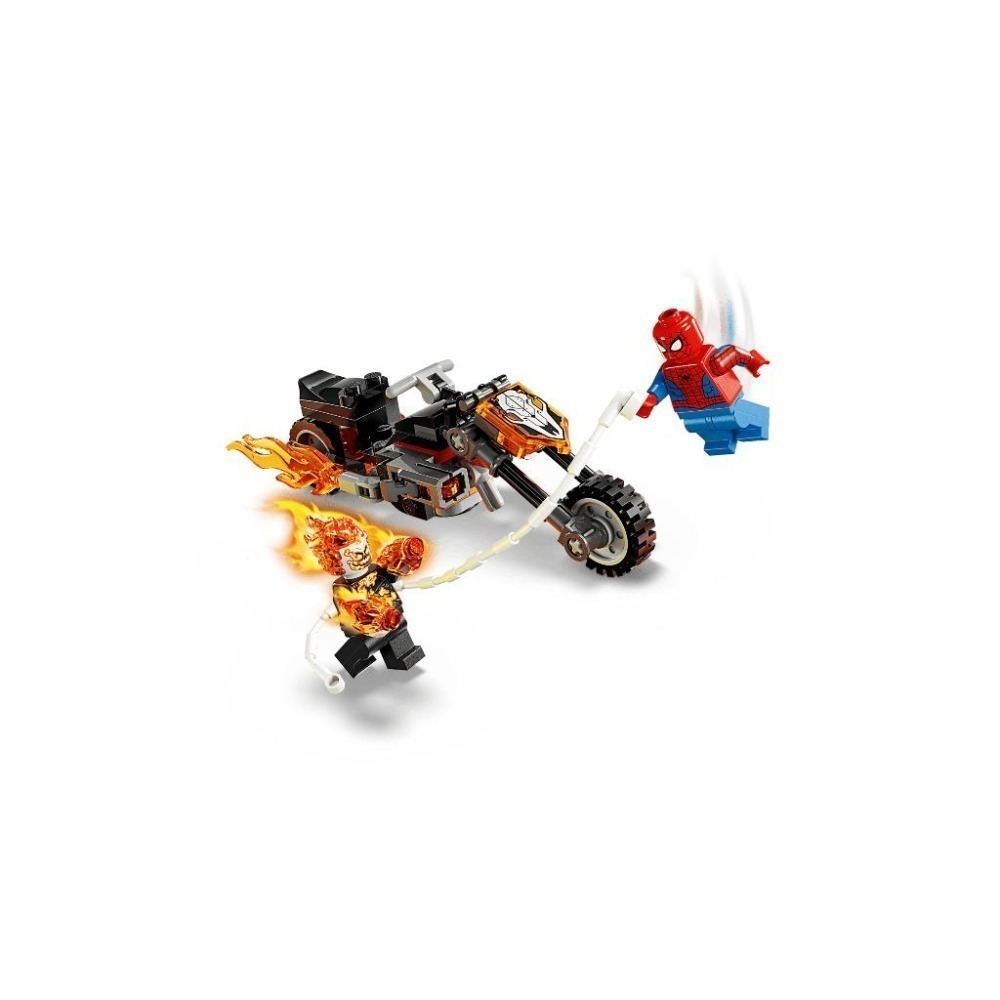 ［想樂］全新 樂高 LEGO 76335 Marvel 漫威 蜘蛛人大戰惡靈戰警摩托車-細節圖5