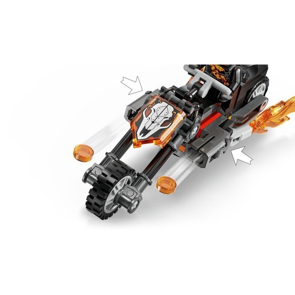 ［想樂］全新 樂高 LEGO 76335 Marvel 漫威 蜘蛛人大戰惡靈戰警摩托車-細節圖6
