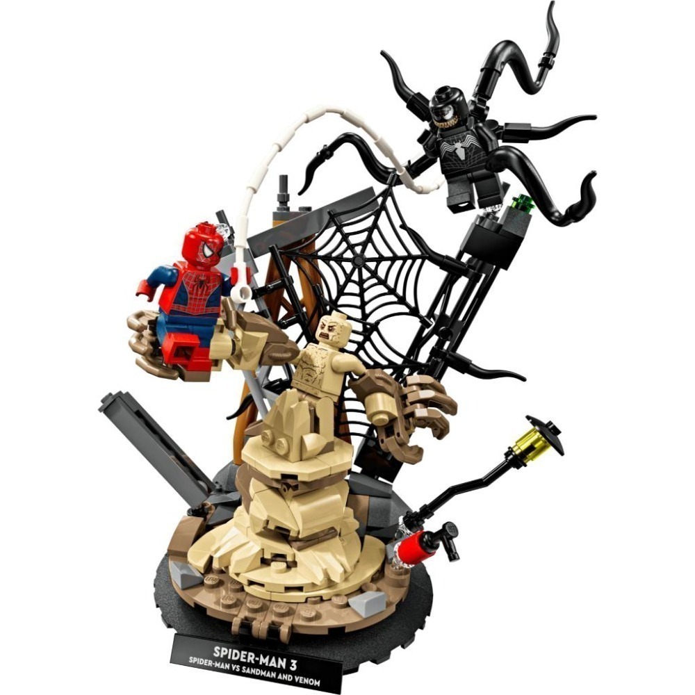 ［想樂］全新 樂高 LEGO 76334 Marvel 漫威 史詩級對決：蜘蛛人 vs. 沙人-細節圖3