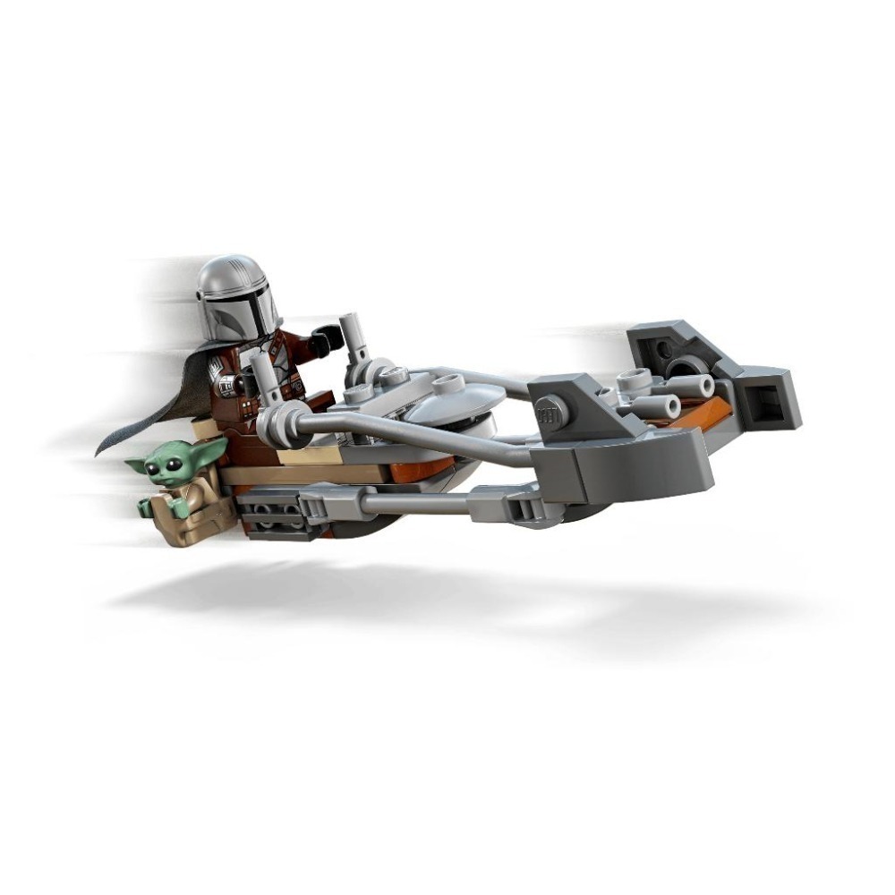 ［想樂］全新 樂高 LEGO 75436 Star Wars 星際大戰 曼達洛人和古古的飛行摩托車-細節圖4