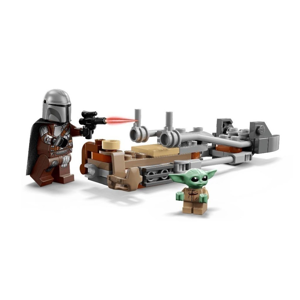 ［想樂］全新 樂高 LEGO 75436 Star Wars 星際大戰 曼達洛人和古古的飛行摩托車-細節圖6