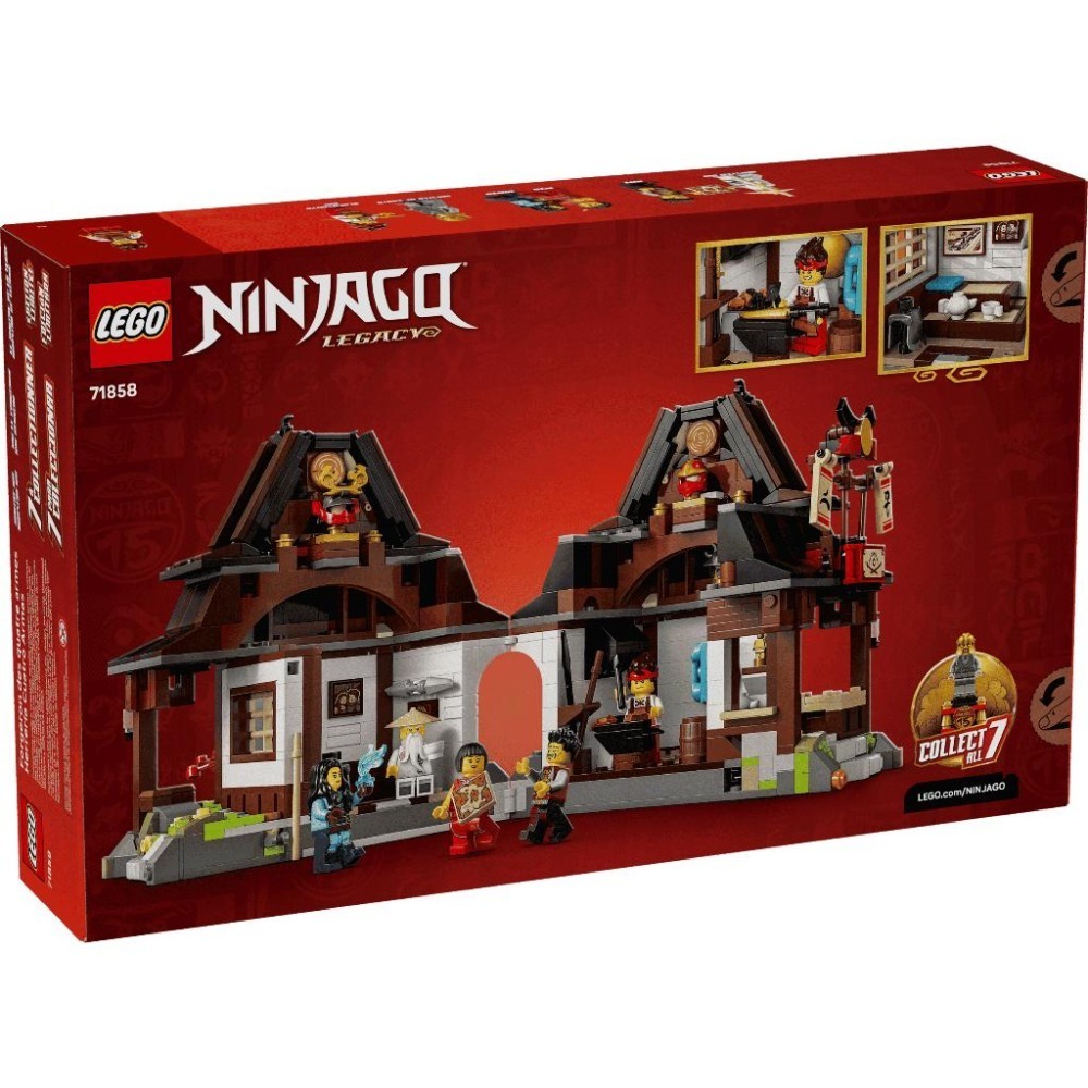 ［想樂］全新 樂高 LEGO 71858 Ninjago 忍者 四武鐵匠舖 15 週年紀念版-細節圖2