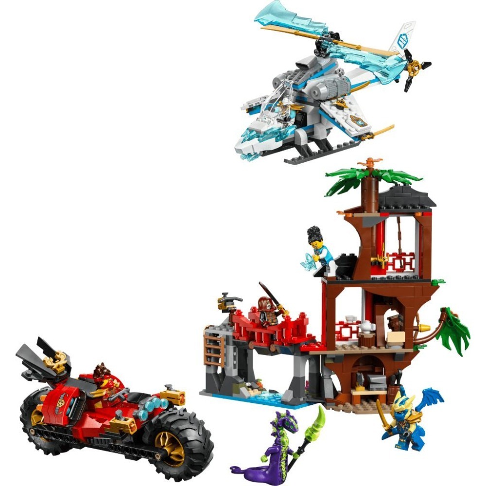 ［想樂］全新 樂高 LEGO 71857 Ninjago 忍者 忍者載具樹屋大戰-細節圖3