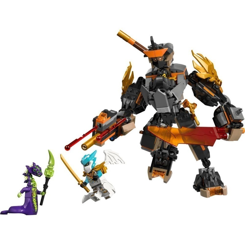 ［想樂］全新 樂高 LEGO 71854 Ninjago 忍者 阿剛的任務機械人和龍形冰忍-細節圖3