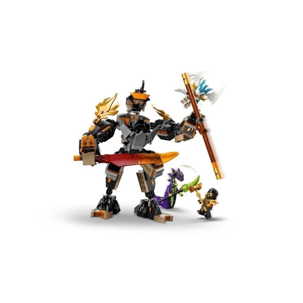 ［想樂］全新 樂高 LEGO 71854 Ninjago 忍者 阿剛的任務機械人和龍形冰忍-細節圖5