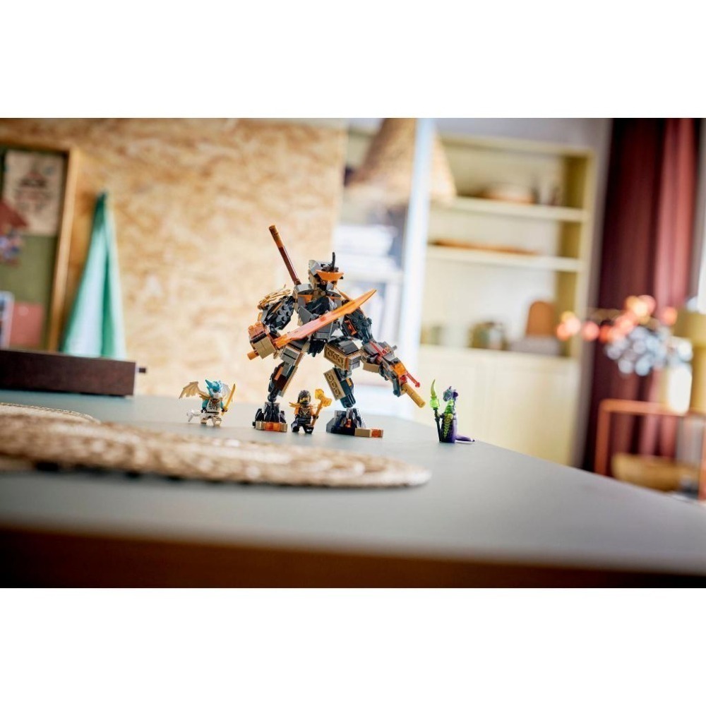 ［想樂］全新 樂高 LEGO 71854 Ninjago 忍者 阿剛的任務機械人和龍形冰忍-細節圖9