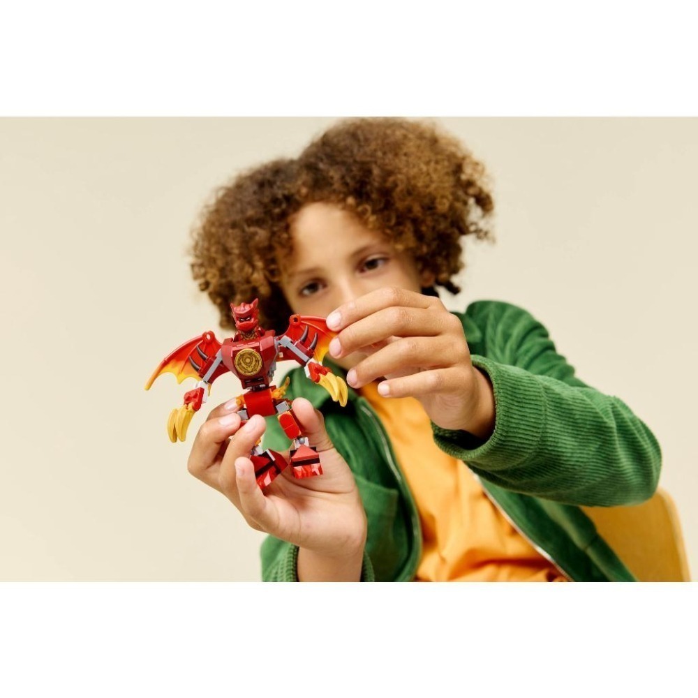 ［想樂］全新 樂高 LEGO 71851 Ninjago 忍者 赤地的猛龍機械人戰鬥組-細節圖6