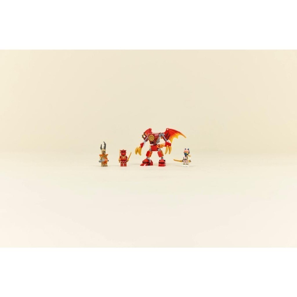 ［想樂］全新 樂高 LEGO 71851 Ninjago 忍者 赤地的猛龍機械人戰鬥組-細節圖7