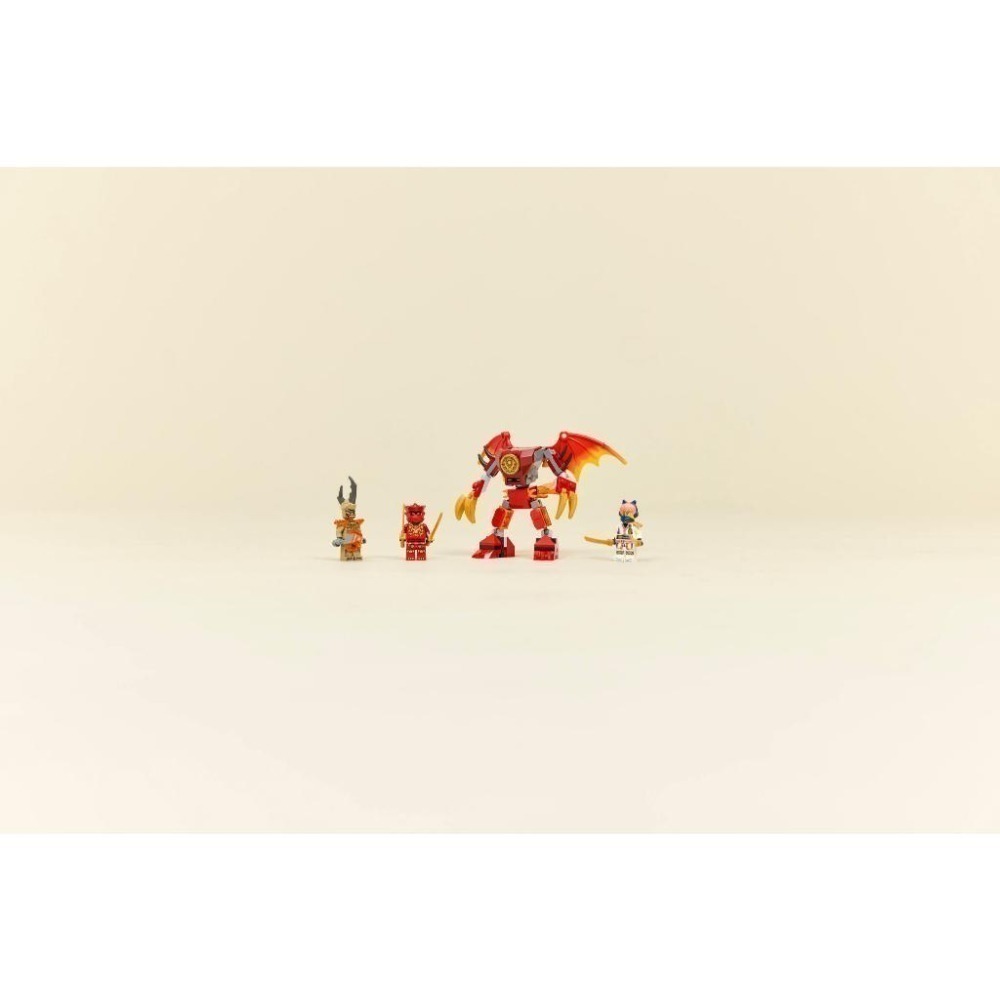 ［想樂］全新 樂高 LEGO 71851 Ninjago 忍者 赤地的猛龍機械人戰鬥組-細節圖7